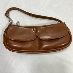 Brown mini bag with handle​​​​​​​​​​​
